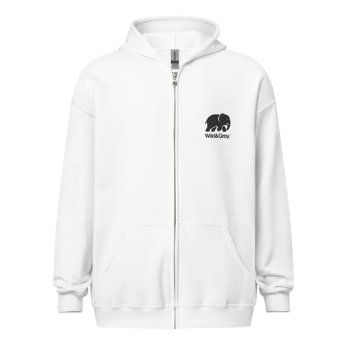 Elephant Stars - Full Zip Womens Hoodie